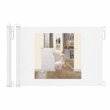 Retractable Baby Pet Dog Gate