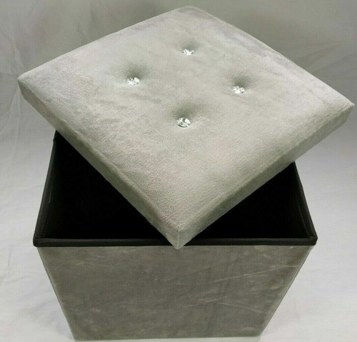 Ottoman folding storage box - ottoman,