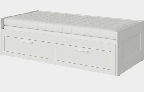 White daybed with - white, 2