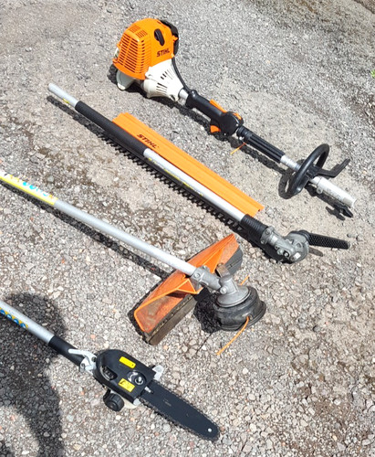 Stihl km90r with trimmer - km90r,