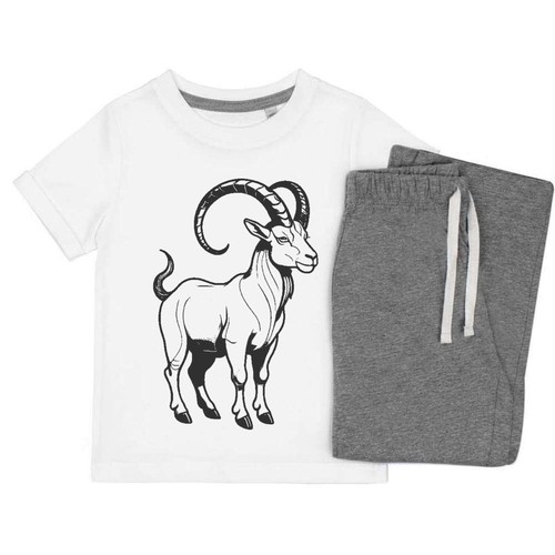 Capricorn standing goat - 'capricorn,
