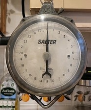 Vintage Salter Shop Butchers Vegetable Scales Made In England