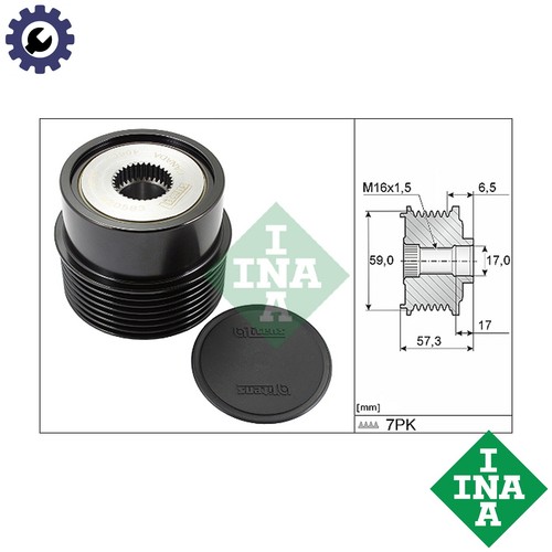 Alternator freewheel clutch - freewheel,