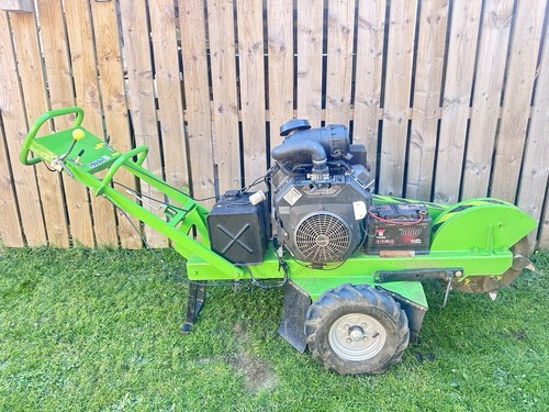 Stump grinder green mech - stump,