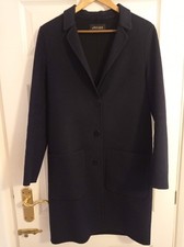 Jaeger Double Faced Navy Wool
