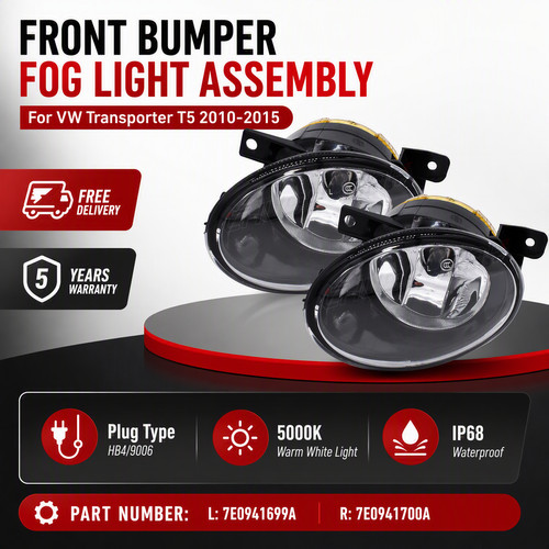 Fits transporter 1 fog - vw,