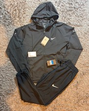 Nike Miler Black Tracksuit Set