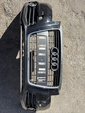 Genuine AUDI A3 S-LINE 2009 - Complete Front Bumper – Black - 8P0807233A