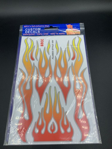 Becc flames type - type, vinyl