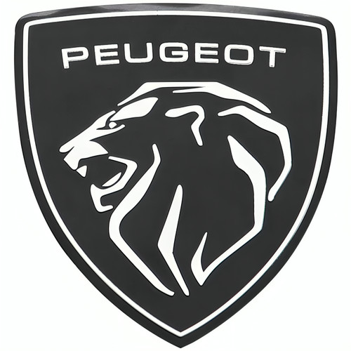 Peugeot car badge emblem - emblem, metal
