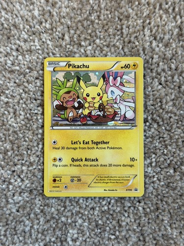 Pokemon pikachu xy95 holo - pokemon,