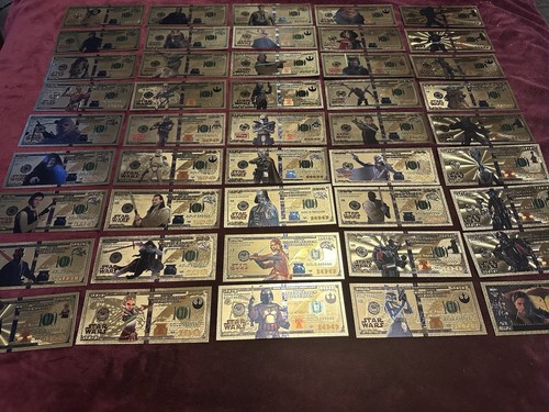 Star wars gold - wars, foil