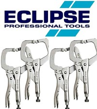 4 X ECLIPSE Vise Grip C Clamp