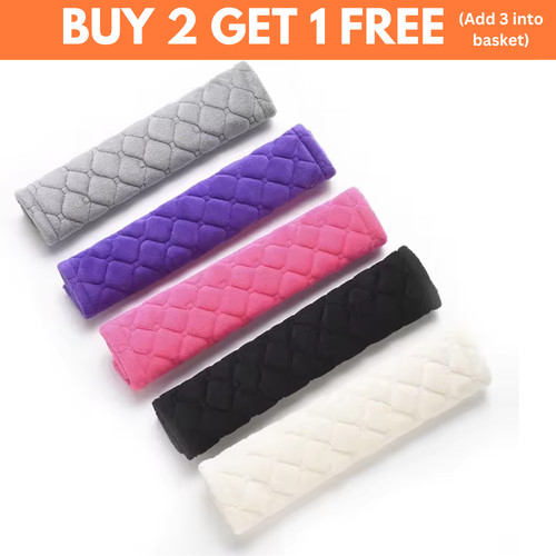 Car seat belt cushion - belt, pads