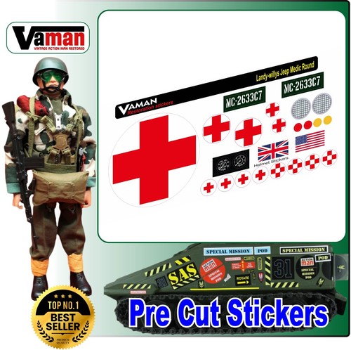 Action man stickers - man.stickers, (die