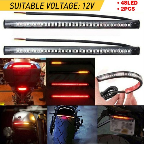 2pc flexible motorcycle led - flexible,