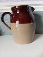 Beautiful Pearsons Of Chesterfield Stoneware Jug with Handle Vgc