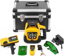 Green Red Beam Rotary Laser Level Self-Leveling 360° Rotating Construction Tools