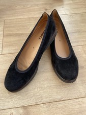 Black Suede Gabor Eswick Shoes