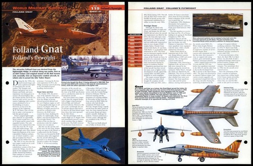 Folland gnat 119 military - military,