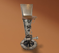 Unique Handmade Dappr A310 Backed Stool industrial Aviation Furniture steampunk