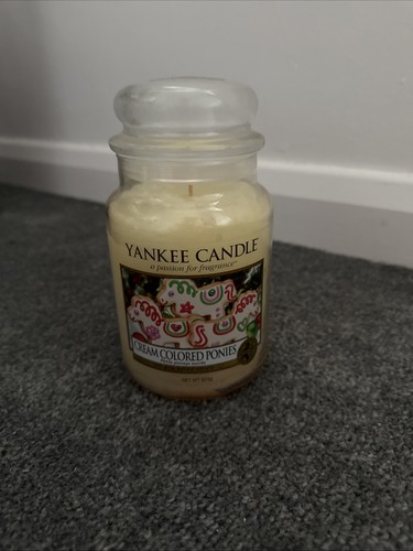Yankee candle cream colored - yankee,