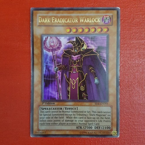 Yugioh dark eradicator warlock - yugioh,