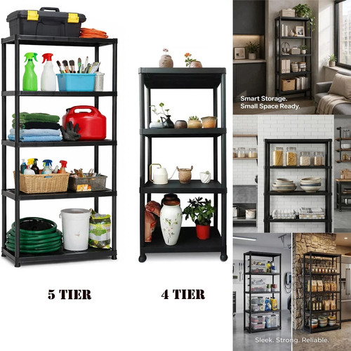 Shelving unit tier - shelving, plastic
