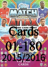 Cards 01-180 Match Attax