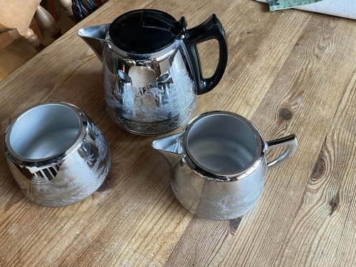 Swan brand willow ware - willow, teapot