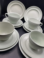 Spode Flemish Green Trio Vintage Set Tea Cup, Saucer, Side Plate