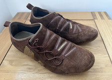 Merrell Relay Web Brown Leather Suede Walking Hiking Trainer Shoes Size UK6