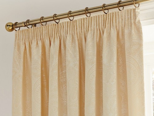 Linden gold curtains - gold,