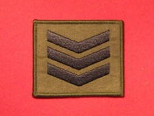 BRITISH ARMY SGT SERGEANT RANK