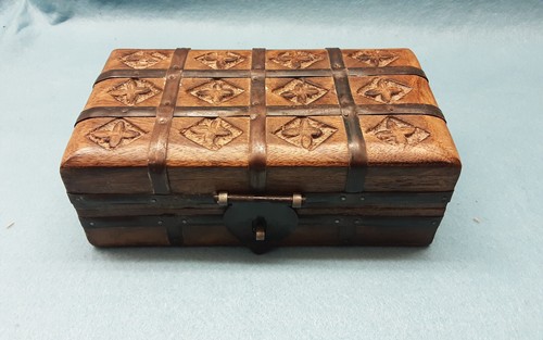 Vintage oak wood - box., small