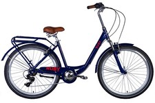 Trekking city bike - city, women's
