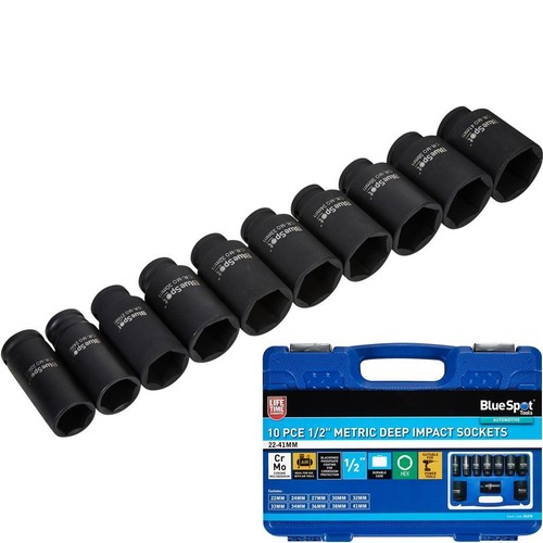 10pc metric deep impact - 1/2",