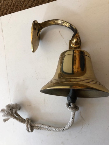 Nautical brass bell inch - nautical, bell,