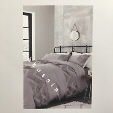 Next Mauve Pleated bed set