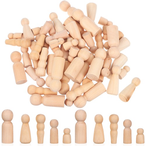 50pcs peg dolls wooden - dolls,