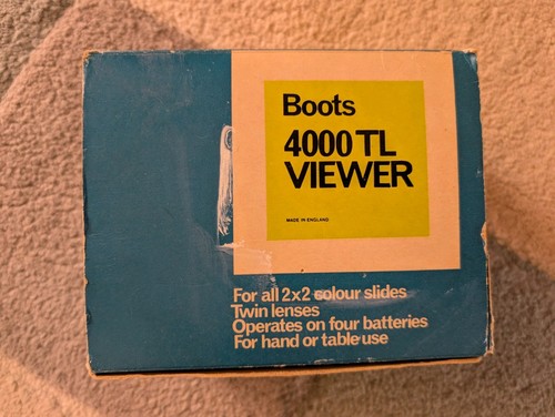 Boots 4000 slide viewer - 4000,