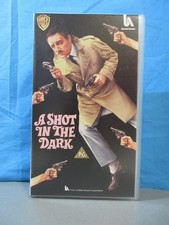 A Shot In The Dark: VHS Video