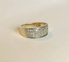 Ladies 9ct Gold Diamond Eternity Ring / Half Carat Diamonds