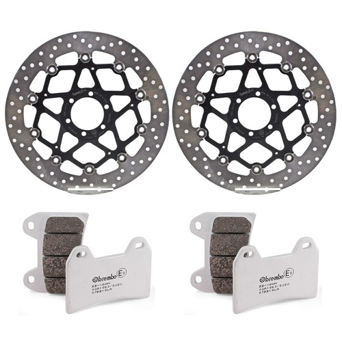 Brake disc kit front - kit,