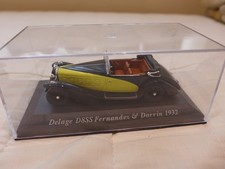 1/43 Scale IXO/Altaya Diecast Model - 1932 Delage D8SS Fernandez & Darrin