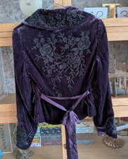 Vintage Monsoon Silk Velvet