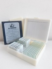 PREPARED MICROSCOPE SLIDES SCIENCE ENVIRONMENT POLLUTION (Eg Lung Coal Dust etc)
