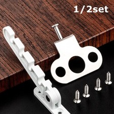 1/2Set Tilt Turn Window Restrictor Stay White Finish Child Cat Safely Lock Catch