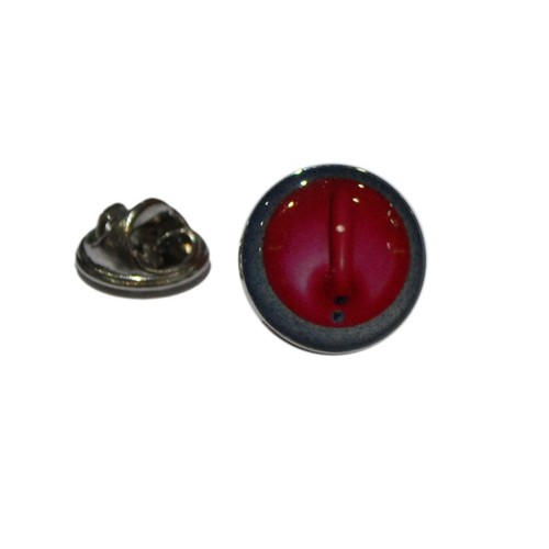 Curling stone lapel pin badge - stone,