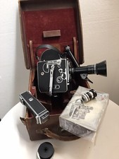 Paillard Bolex H8 Standard 8mm W/ Pan Cinor 8-40 mm / 5.5mm lens/ Octa Finder